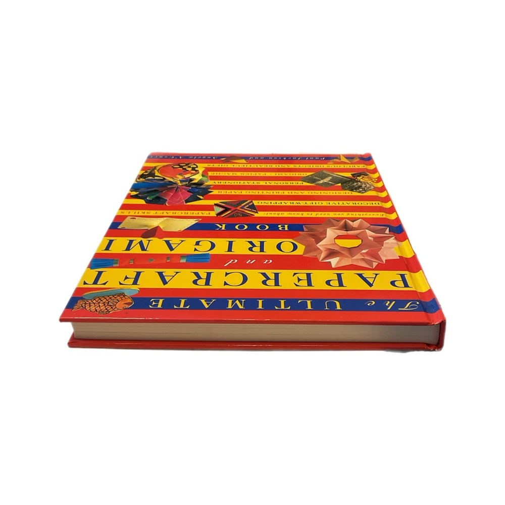 The Ultimate Papercraft and Origami Book by Paul Jackson Hardcover Coffee Table - Picture 7 of 15